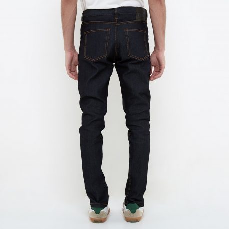 Midnight Selvedge Accent Denim 14oz Black Indigo – DEER Jeans 2