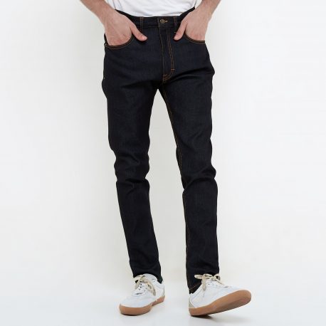 Midnight Selvedge Accent Denim 14oz Black Indigo – DEER Jeans