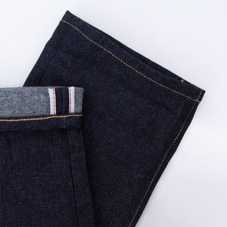 Hart Selvedge Accent Denim 14oz Deep Indigo - DEER Jeans 5