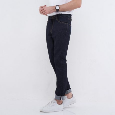 Hart Selvedge Accent Denim 14oz Deep Indigo - DEER Jeans