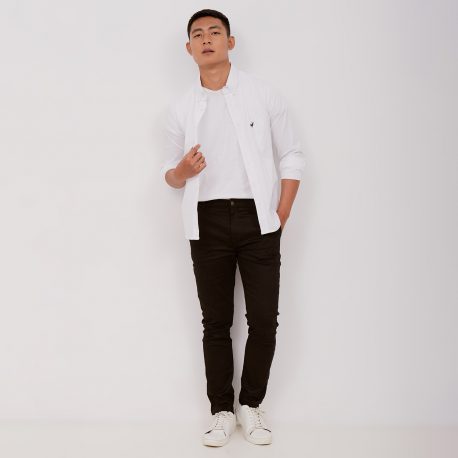 White Premium Fine Cotton Shirt - DEER Jeans