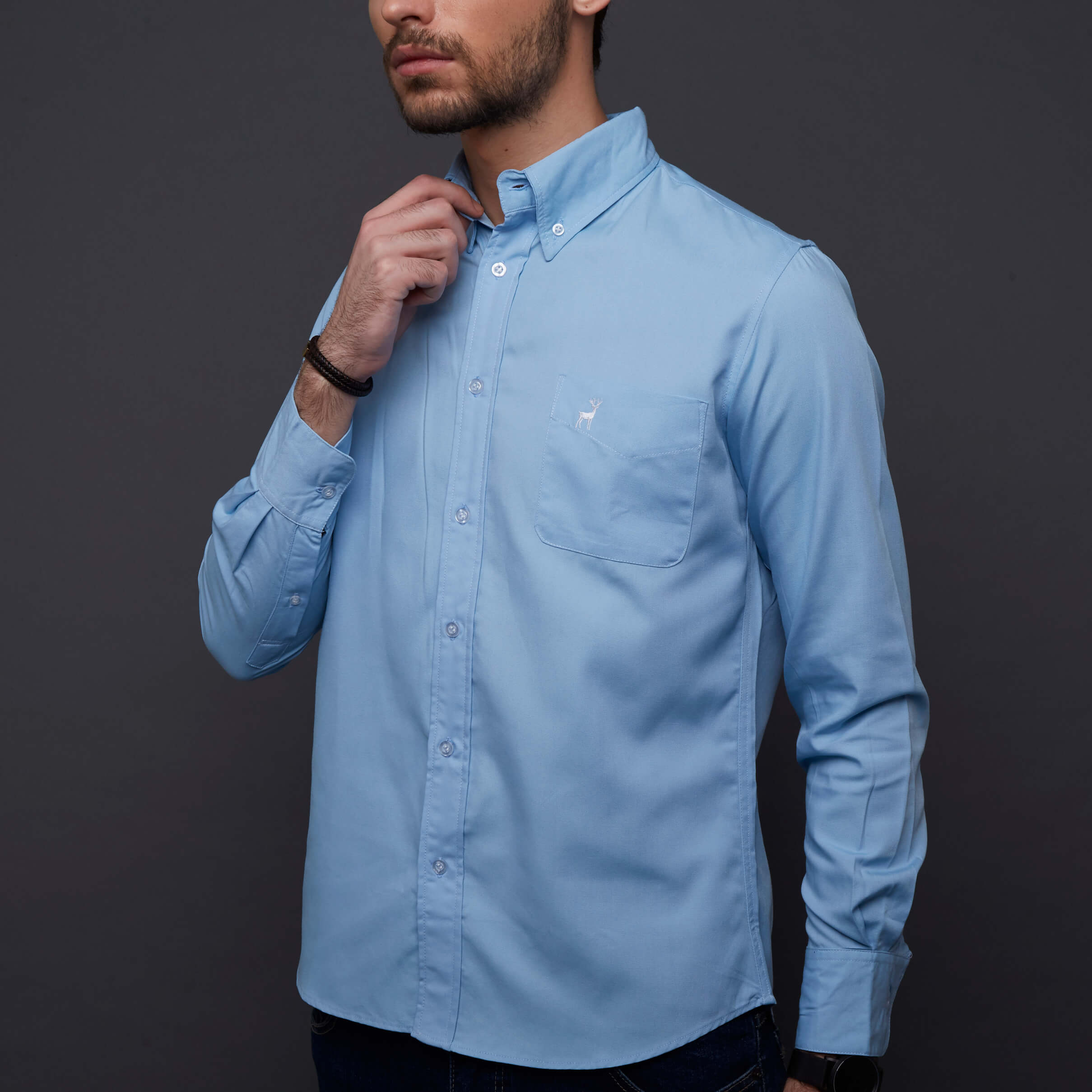 Ocean Tail Oxford Shirt - DEER Jeans