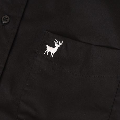 Black Premium Extra Fine Cotton Shirt – DEER Jeans 10