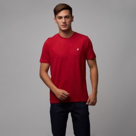 Maroon Signature Cotton Bamboo T-Shirt