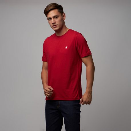 Maroon Signature Cotton Bamboo T-Shirt 3