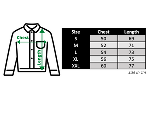 Size Chart Shirt 