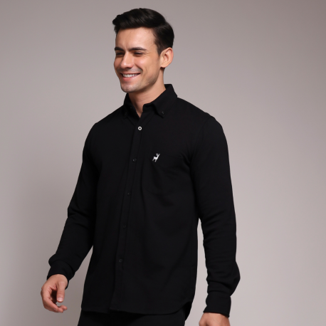 Black Signature Shirt – DEER Jeans 5