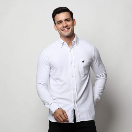 White Signature Shirt – DEER Jeans 6