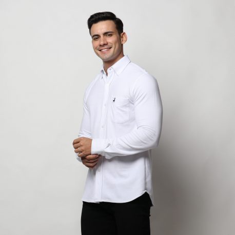 White Signature Shirt – DEER Jeans 8